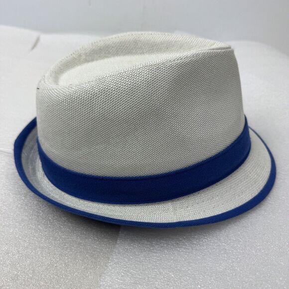 Stacy Adams Men's Contrast-Trim Fedora Hat Size: XL - Picture 3 of 12